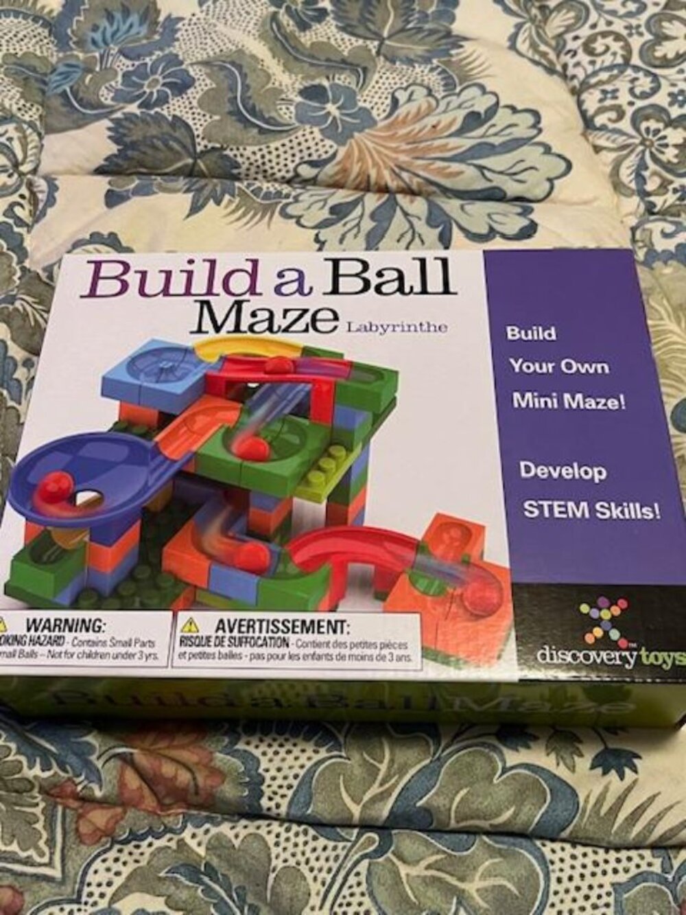Build a Ball Maze Labyrinthe Discovery Toys 5 +